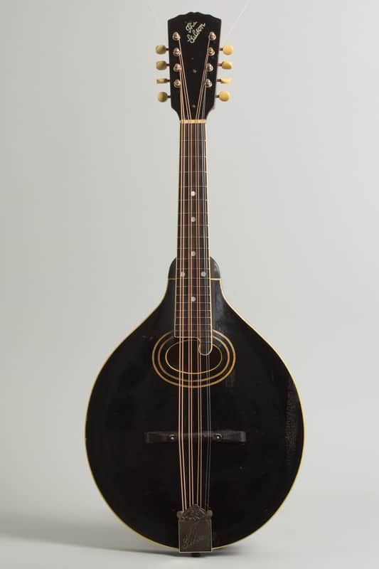 Gibson  Style H-1 Carved Top Mandola (1923), ser. #74352, original black hard shell case. image 1