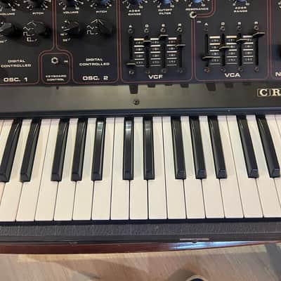 Crumar DS2 Synthesizer 1978 - Black image 3