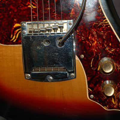 1968 Supro by Valco Sunburst Lexington Model S625 Single Valco Pickup Pro Setup New Gigbag image 3