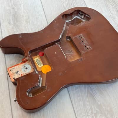 2003 Vintage Fender 1970 Telecaster Deluxe 72 73 75 Tele Mocha BODY image 5