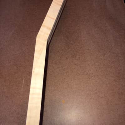 Laminated neck blank with scarf joint long for Bass or Guitar image 2