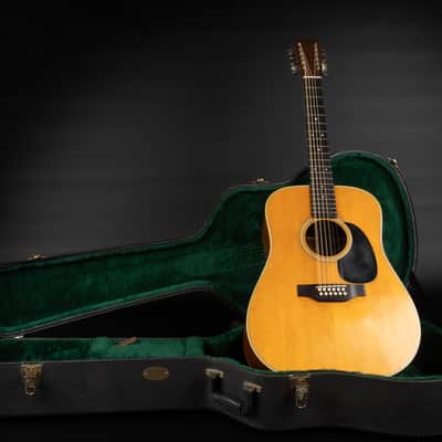 1973 Martin D12-28 - Natural | USA Vintage All Solid Iconic 12-String Dreadnought Acoustic Guitar David Gilmour Pink Floyd | Case image 1