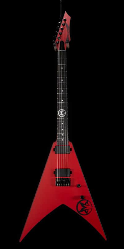Dean USA Vengeance Greg Tribbett Signature - Red Satin image 1