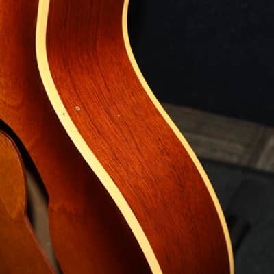 Godin 5th Avenue Archtop Acoustic Guitar Cognac Burst Made in Canada w/ Case image 7