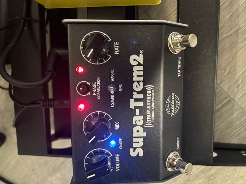 Fulltone Custom Shop Supa Trem 2 2010s - Black image 1