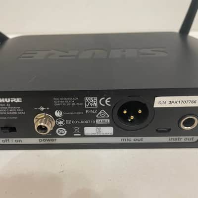 PAIR of Shure GLXD24 / SM58=-Z2 wireless systems image 6