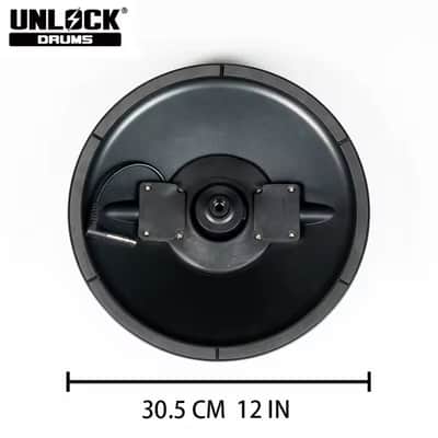 UNLOCK 12” 2 Piece Hi Hat Cymbals for Roland Alesis Strike VH image 3