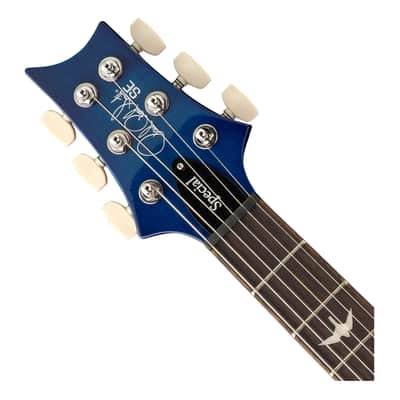 PRS SE Special Semi-Hollow Electric Guitar - Lake Blue - Used image 4