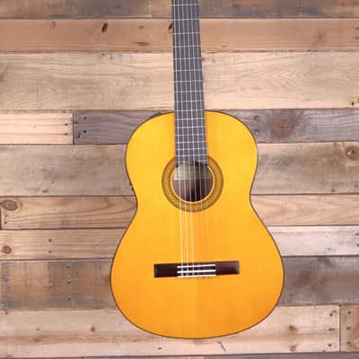 Yamaha CGX102 Classical Acoustic/Electric Guitar Natural image 4