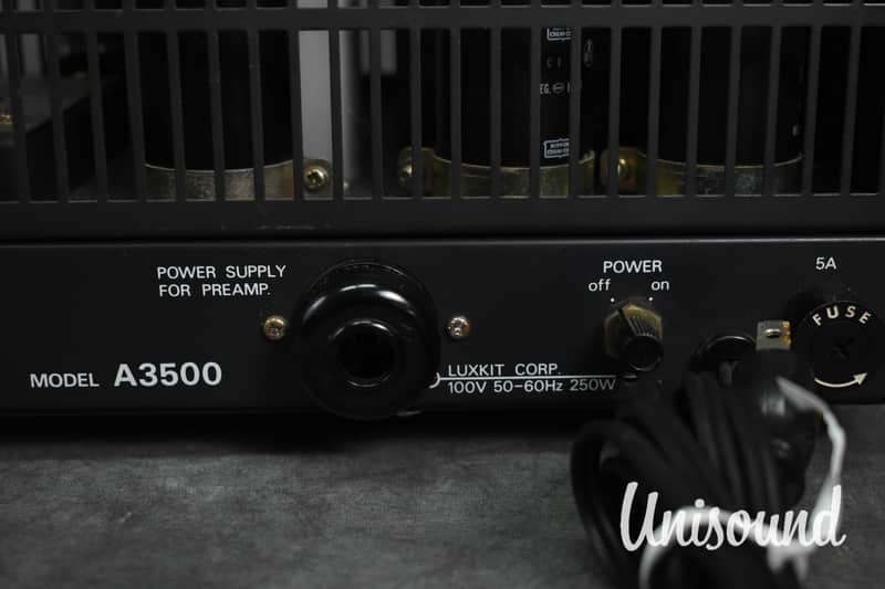 その他 LUXKIT A3500 LUXMAN Luxkit A3500 Power Amplifier Tube Main Amp Kit Vintage