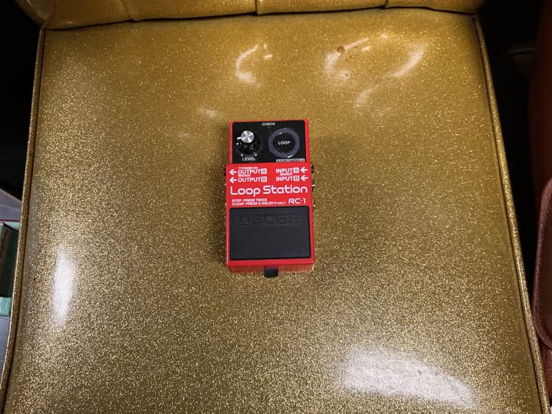 Boss RC-1 Loop Station 2014 - Present - Red used image 1