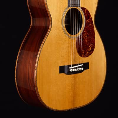 Brand New Bourgeois 00 12 Fret Signature 'Deuce Coupe' AT Adirondack / Madagascar Rosewood image 2