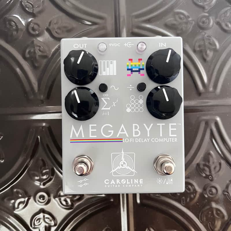Caroline Guitar Company Megabyte Lo-Fi Delay Computer Open Box image 1