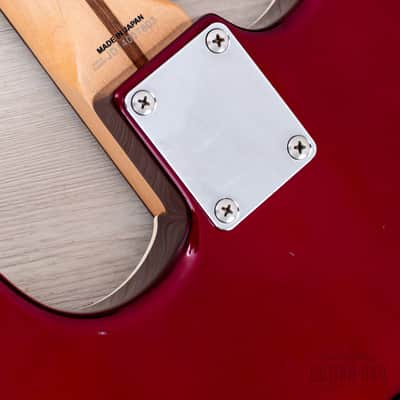 2014 Fender Aerodyne Stratocaster AST Candy Apple Red, Japan MIJ image 16