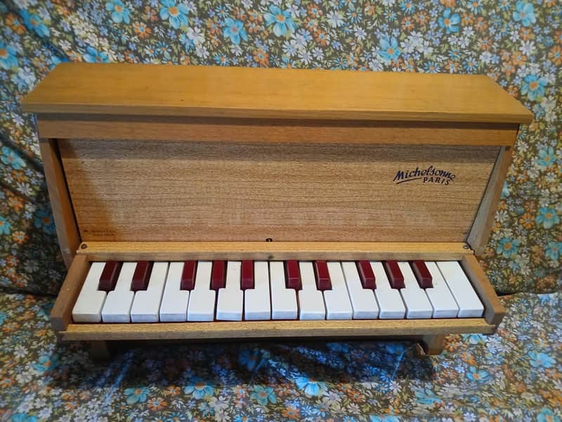 chromatic toy piano 25 keys Michelsonne Paris - sound family : celesta mustel musical saw martenot Wurlitzer ... image 1