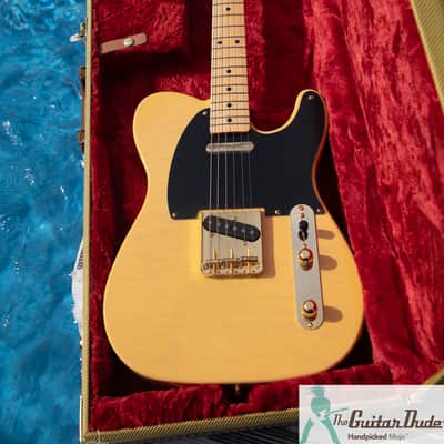Fender Limited Edition 75th Anniversary 1951 Telecaster Butterscotch Blonde Nitro Finish w/ Quilt Top, Fender Flagship Tokyo Store Exclusive & Super Limited Model image 8