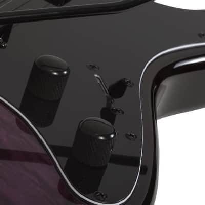Schecter Traditional Pro Transparent Purple Burst image 8