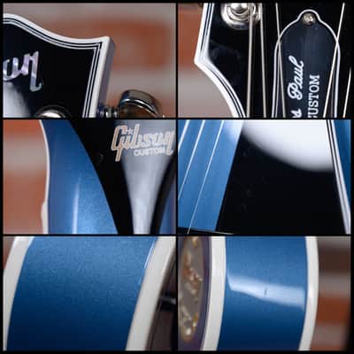 Gibson Custom Made to Measure Les Paul Custom Chambered Pelham Blue 2025 w/OHSC image 12