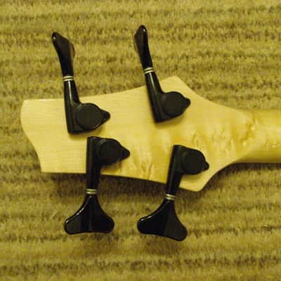 Warmoth Mockingbird Exotic Classic African Tulip Laquered. image 7