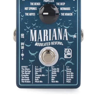 Caline CP-507 Mariana Modulated Reverbs 2021 - Present - Teal image 1