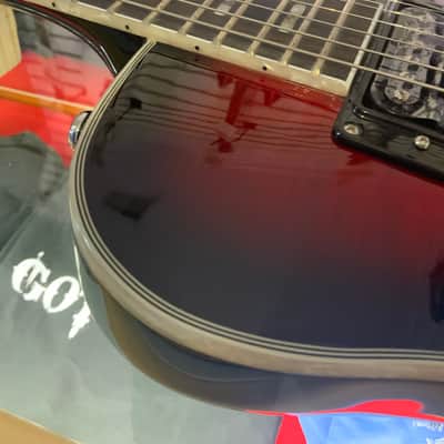 Hagstrom Ultra Swede Elec Guitar -Burgundy Burst image 5