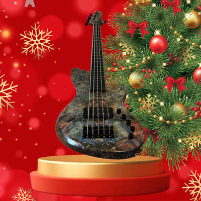 Alpher Instruments MAKO ELITE FRETLESS 2017 - NATURAL OIL image 17