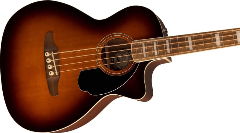 Fender Kingman™ Bass, Walnut Fingerboard, Black Pickguard, Shaded Edge Burst image 1