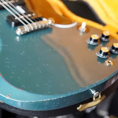 Gibson Custom Shop CME 1963 SG Special Reissue Pelham Blue Murphy Lab Ultra Light Aged 2020 image 22