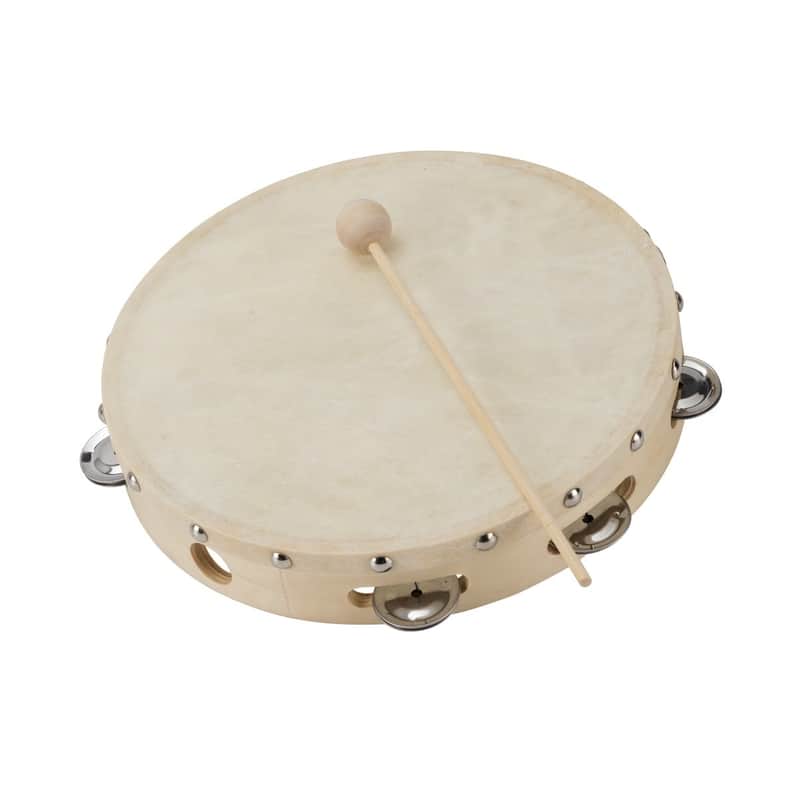 SOUNDSATION ST1R-12 Tamburello in Acero con Pelle 30 cm image 1