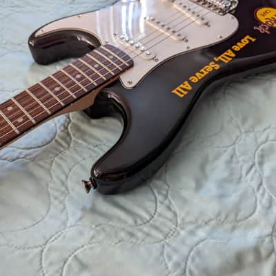 Fender  Stratocaster Squire Affinity - Hard Rock Cafe Tribute image 14