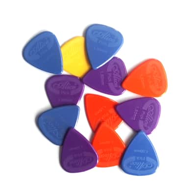 12x Super Grip Guitar Picks Plectrums Alice Acoustic Electric - Choice of Gauge - 0.81mm image 11