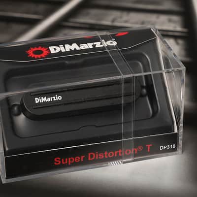 DiMarzio DP318BK Super Distortion T Telecaster Pickup - Black Tele image 1