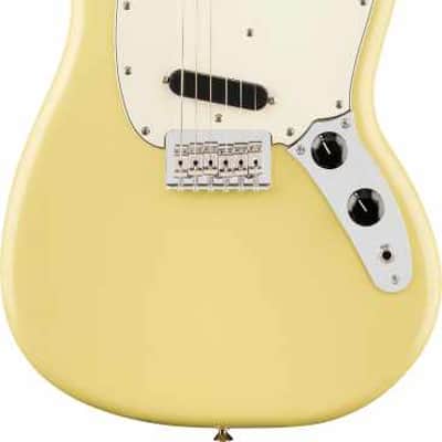 Fender Player II Mustang, Maple Fingerboard, Hialeah Yellow image 1