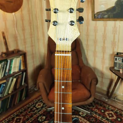 Borisov Style Custom Guitar Soviet Era Remake Modern USSR Tribute Built-in Fuzz image 9