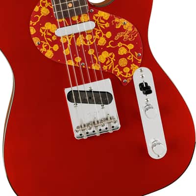 Fender Limited Edition Raphael Saadiq Telecaster Electric Guitar, Rosewood Fingerboard (with Case), Dark Metallic Red image 5
