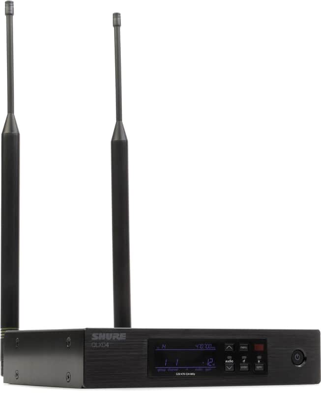 Shure QLXD4 G50 | 24 Bit Audio Quality Digital Wireless Receiver image 1