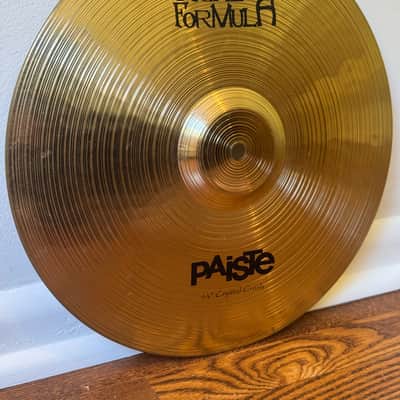 Paiste 14" Sound Formula Crystal Crash Cymbal 1999 - VIDEO image 2
