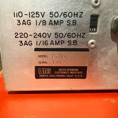 Urei BL40 Modulimiter image 6