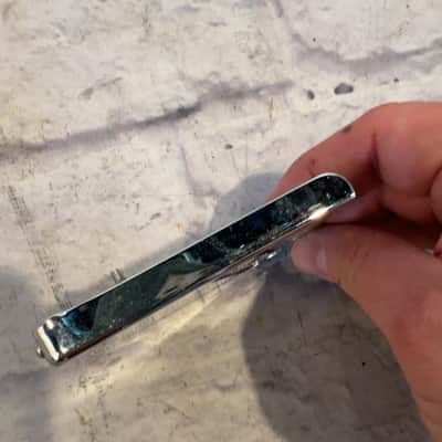 Fender 0990810000 Telecaster Bridge Assemble with Six Steel Saddles Bridge image 7