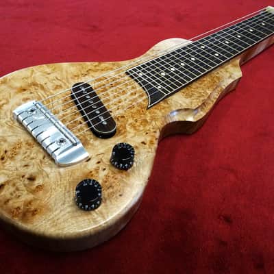 Rukavina 8 String Ripple Lap Steel -- 24" Burled Maple image 13