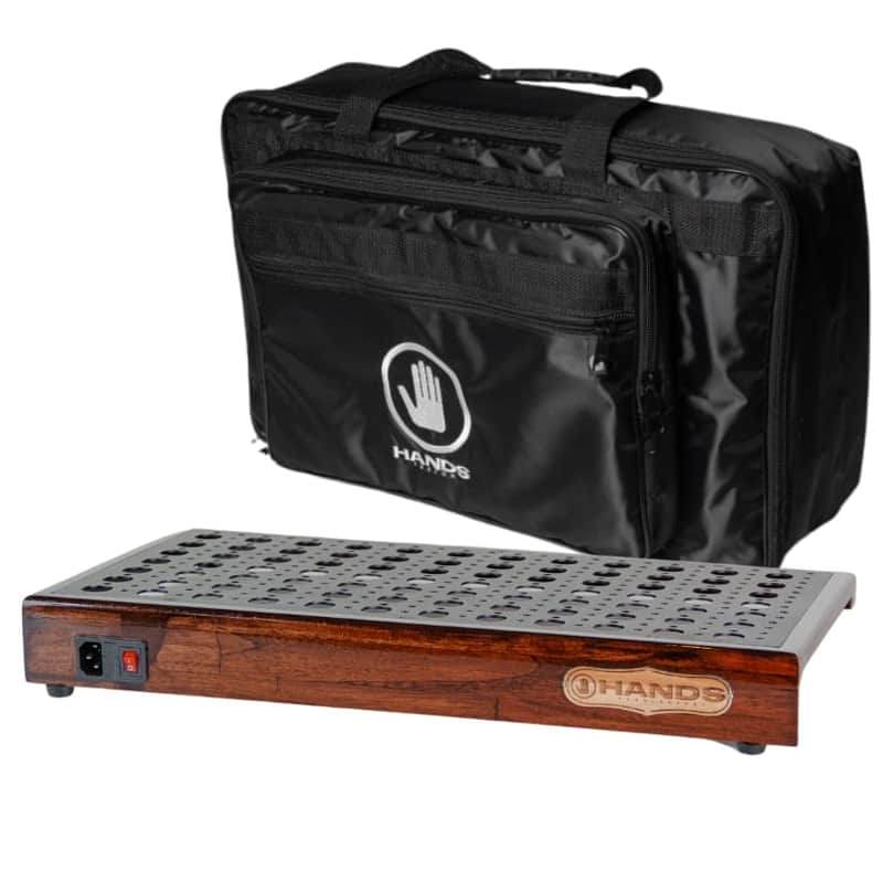 Pedalboard Hands Lite Plus 12x16 with Softbag Luxury Imbuia image 1