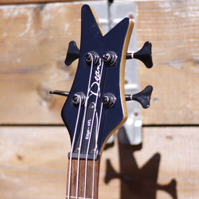 Dean Edge-4FL Fretless - Transparent Black image 8