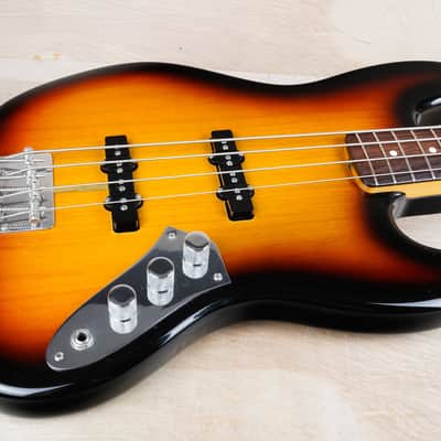 Fender Jaco Pastorius Jazz Bass (Fretted) 2000 Sunburst Lacquer Finish w/ OHSC, Case Candy image 7