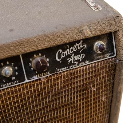 Fender Concert Amp Early '60s Brownface owned by Nils Lofgren image 3