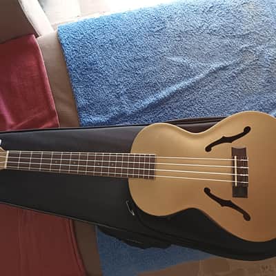 Kala Archtop Tenor Ukulele - Kalamazoo Gold image 9