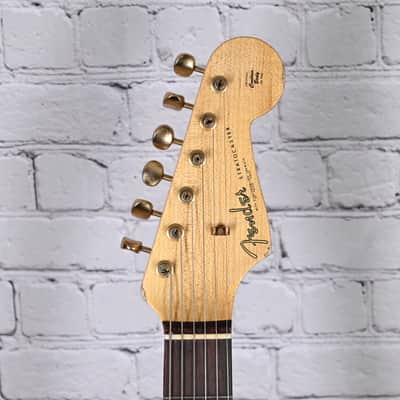 Fender Custom Shop 62 Stratocaster Heavy Relic Purple Sparkle / Black Paisley 2025 image 6