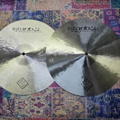 Istanbul Agop 15" Traditional  Dark Hi-Hat (Pair) 2010s - Traditional image 1