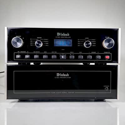 McIntosh C100 Preamplifier & C100 Controller Dual Chassis image 3