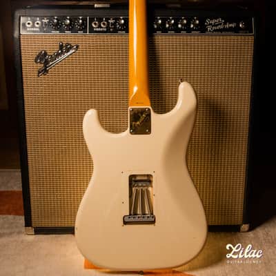 1983 Fender Japan Stratocaster ST-62-65 - Olympic White image 2