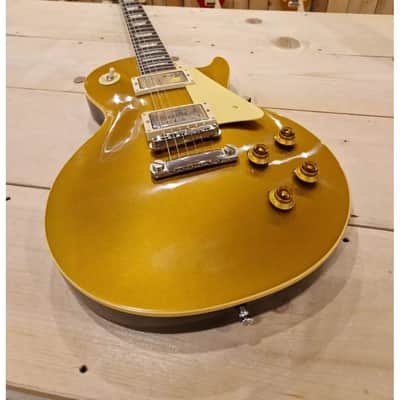 GIBSON 1957 Les Paul Goldtop Darkback Reissue VOS Double Gold image 11